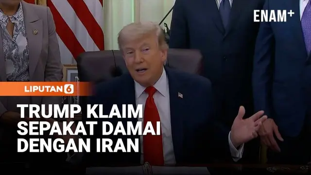 Sempat Keluarkan Ancaman Keras, Kini Trump Sebut Konflik Iran Hampir Berakhir