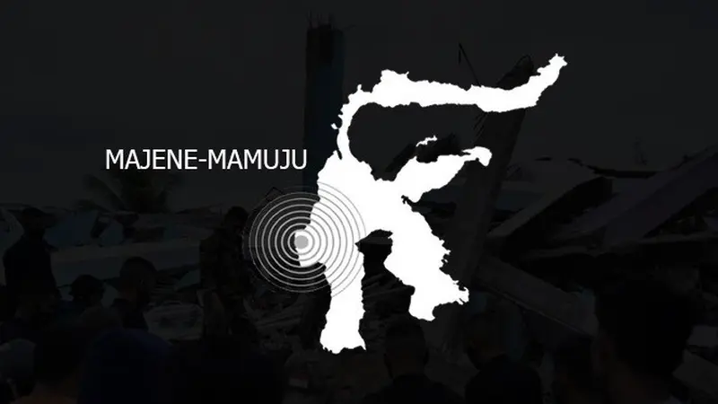 Banner Infografis Gempa Beruntun dan Kuat Guncang Majene - Mamuju. (Liputan6.com/Trieyasni)