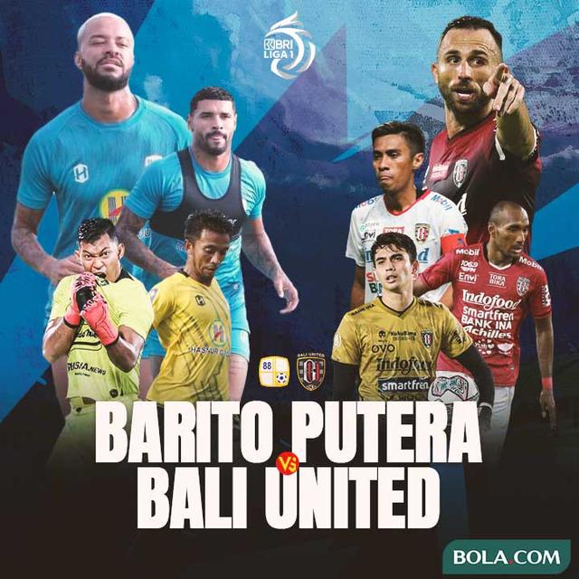 Liga 1 - Duel Antarlini - Barito Putera Vs Bali United