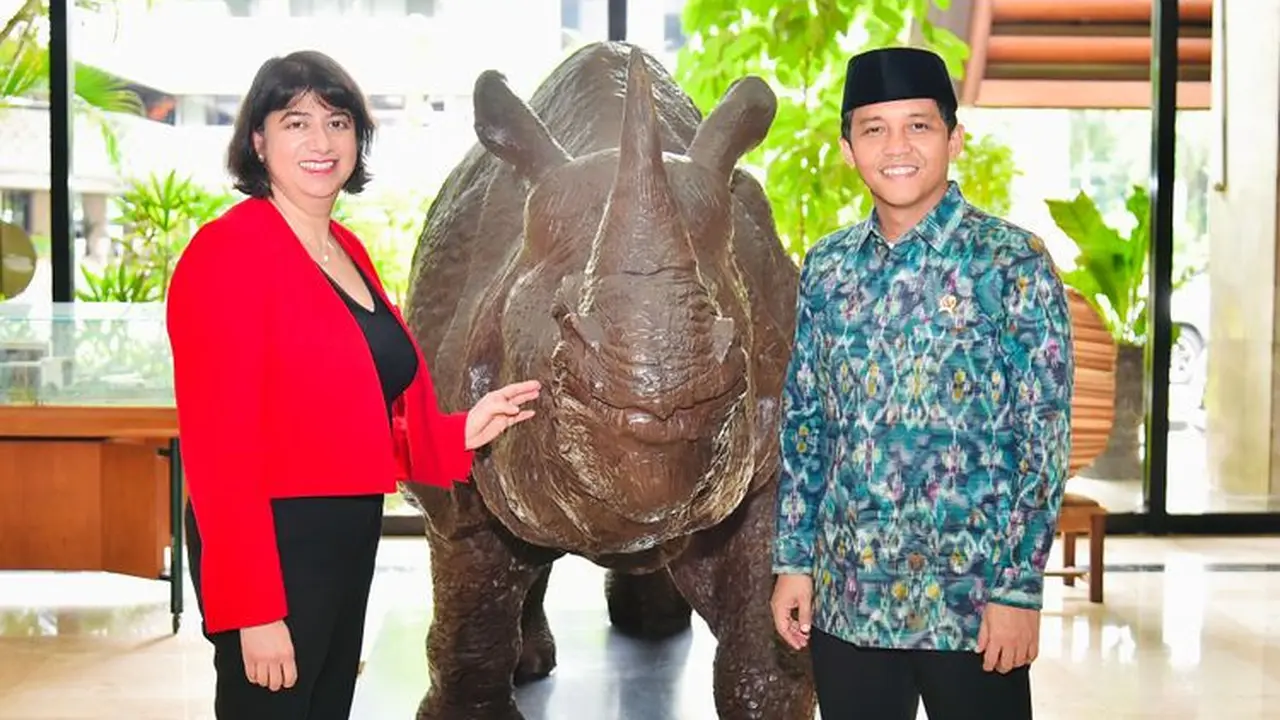 Menhut Raja Juli Antoni Bersama Menteri Inggris untuk Indo-Pasifik Seema Malhotra