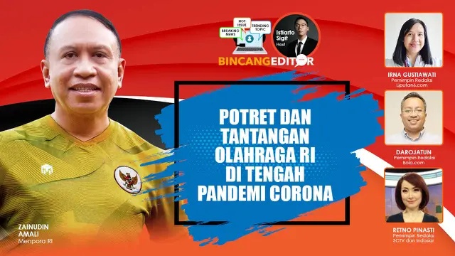VIDEO: Potret dan Tantangan Olahraga RI di Tengah Pandemi Corona