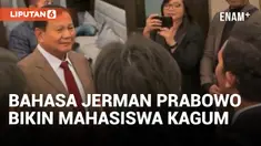 Mahasiswa Indonesia Kagumi Kemampuan Bahasa Jerman Prabowo Subianto
