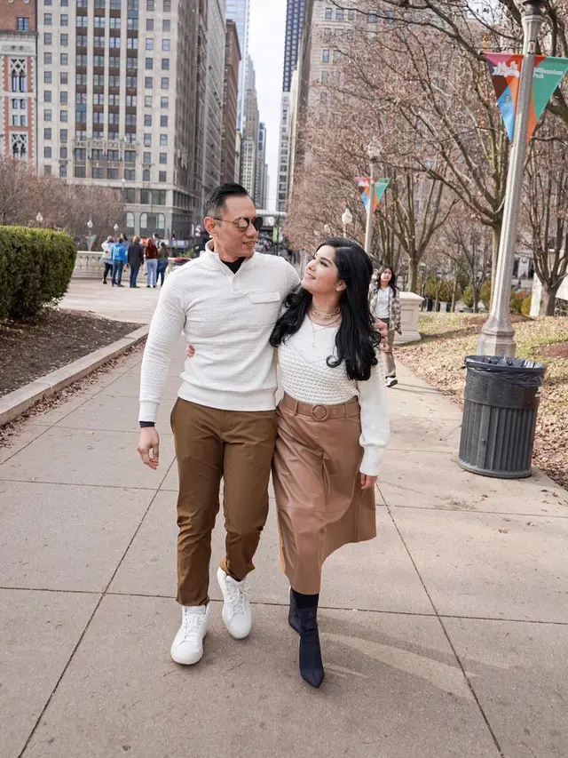 Annisa Pohan dan Agus Yudhoyono. (Foto: Dok. Instagram @annisayudhoyono)