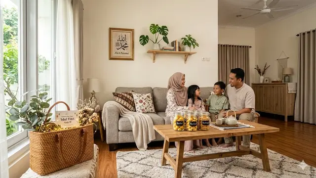 Dekorasi Ruang Tamu untuk Lebaran