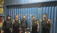 Polisi mengamankan sejumlah remaja yang diduga hendak tawuran di Jakarta Selatan. (Dok. Istimewa)