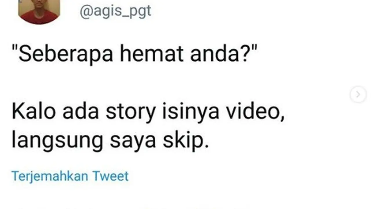 seberapa hemat anda