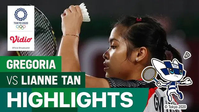 VIDEO: Aksi-Aksi Memukau Gregoria Mariska Tunjung Saat Kalahkan Wakil Belgia Berdarah Indonesia di Olimpiade Tokyo 2020