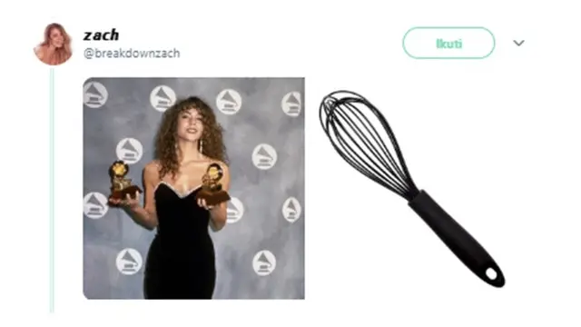 Gaun Mariah Carey (sumber: Twitter/breakdownzach)