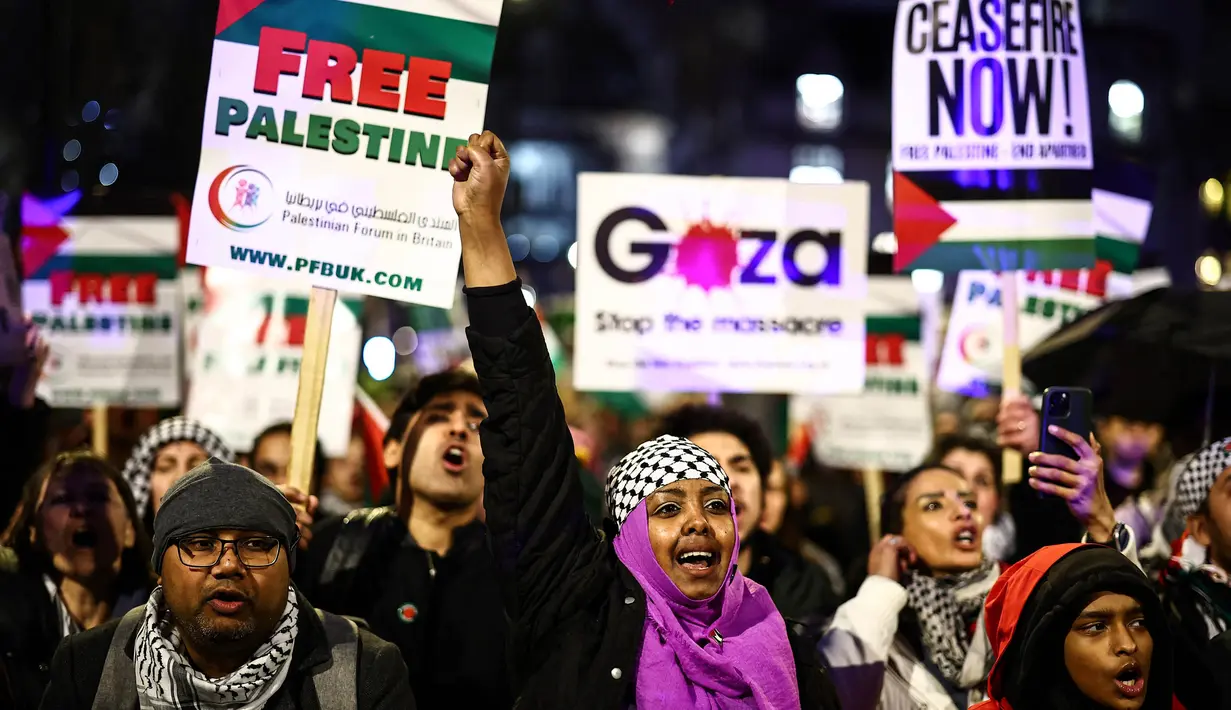 Krisis pangan dan kesehatan mengancam wilayah Gaza yang dipenuhi pengungsi Palestina. (HENRY NICHOLLS/AFP)
