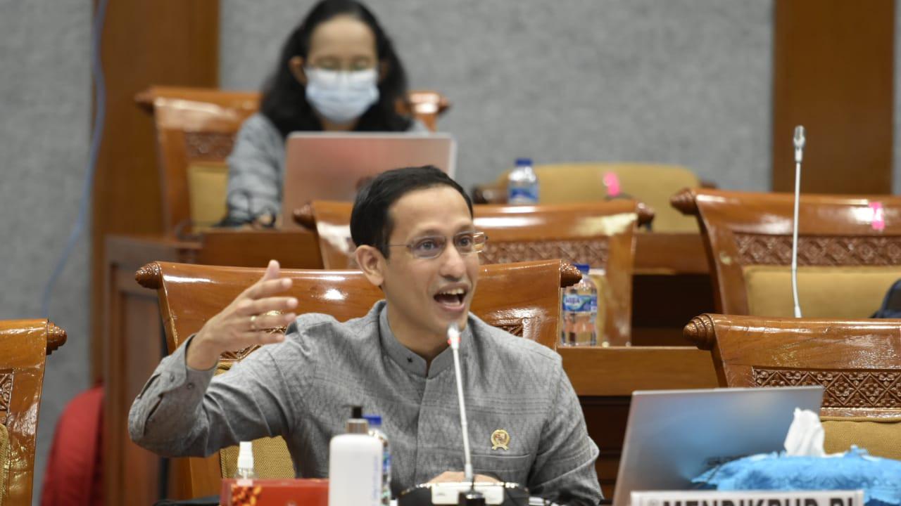 Mendikbud Nadiem Makarim.