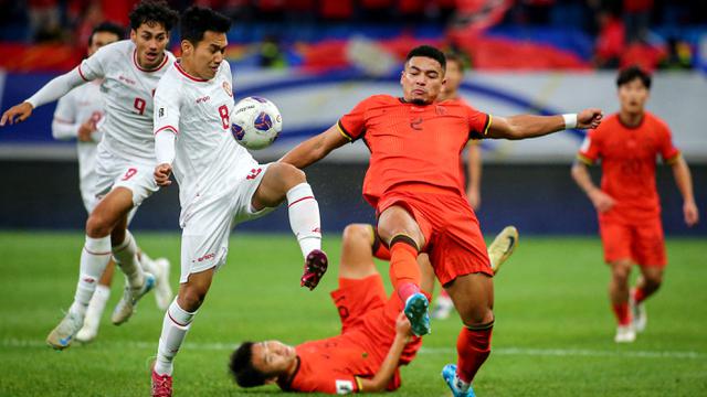 China Vs Timnas Indonesia di Kualifikasi Piala Dunia 2026
