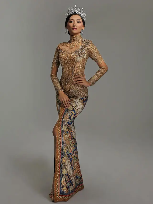 7 Pesona Adinda Cresheilla, Puteri Indonesia Pariwisata 2022 saat Pakai Kebaya