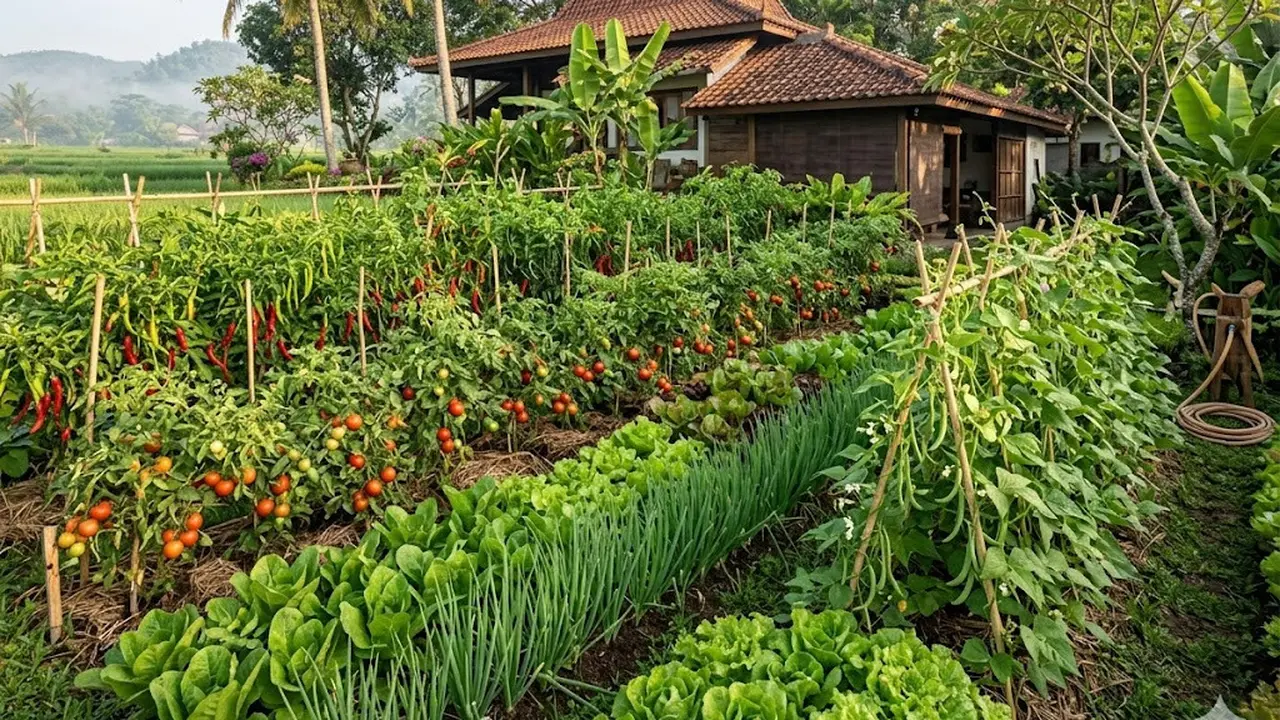 Kelebihan Sistem Tanam Tumpang Sari di Halaman Rumah