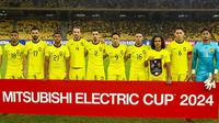 Susunan pemain utama Timnas Malaysia di Piala AFF 2024 diumumkan oleh Ofisial X @FAM_Malaysia.