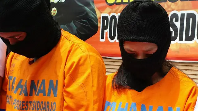 Polisi Sidoarjo Tangkap Sepasang Sejoli Pelaku Aborsi