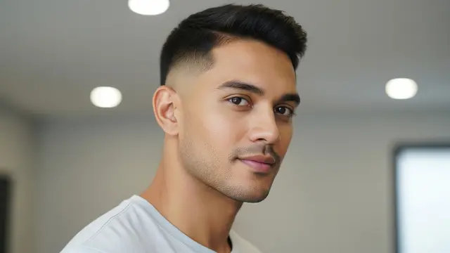 Model Rambut Pria Agar Terlihat Muda dan Segar /Ilustrasi gambar AI