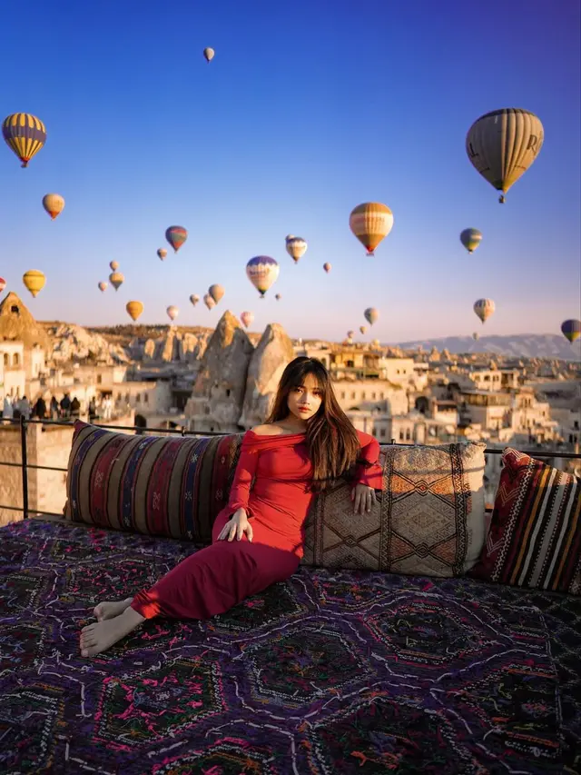 Potret Fuji di Cappadocia (Sumber: Instagram/fuji_an)