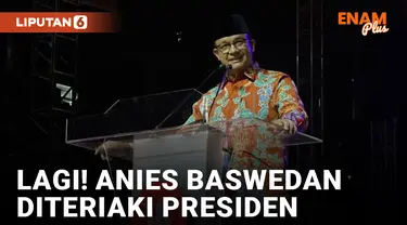 Anies Baswedan Diteriaki Presiden saat Milad PKS