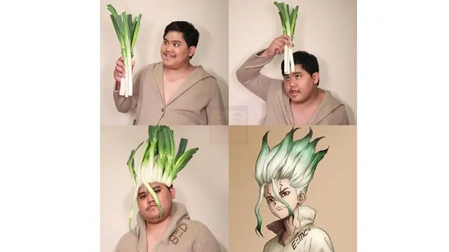 6 Cosplay Low Budget Pakai Sayuran Ini Bikin Ngakak