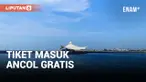 DALAM RANGKA HUT DKI JAKARTA KE-496, TIKET MASUK ANCOL GRATIS
