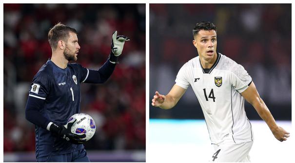 Bursa transfer tengah musim BRI Super League dipanaskan dengan romor merapatknya Maarten Paes dan Joey Pelupessy ke Persib Bandung. (Foto Kolase: Bola.com/Bagaskara Lazuardi & Abdul Aziz)