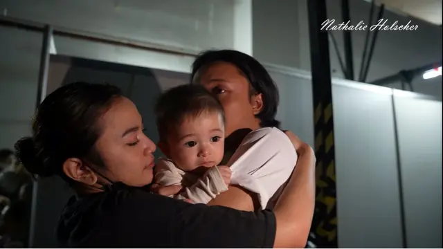 [Fimela] Rizky Febian dan Baby Adzam