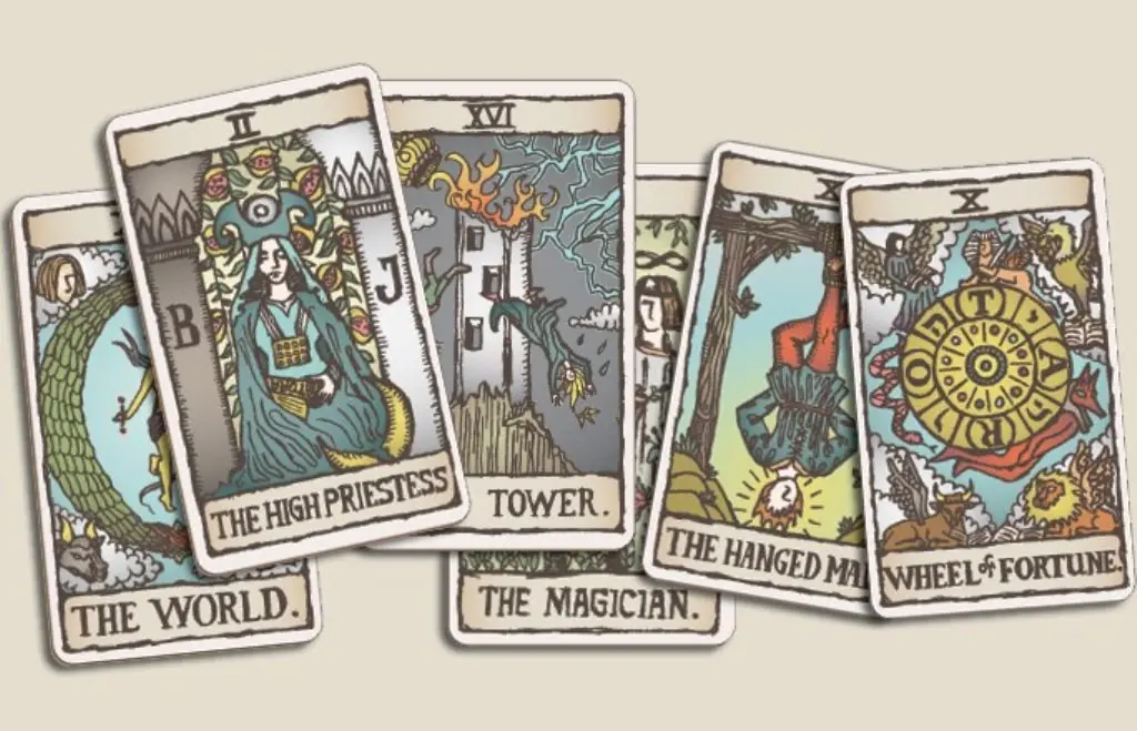 Ilustrasi tarot. (Sumber foto: Vocaladymagazine.com)