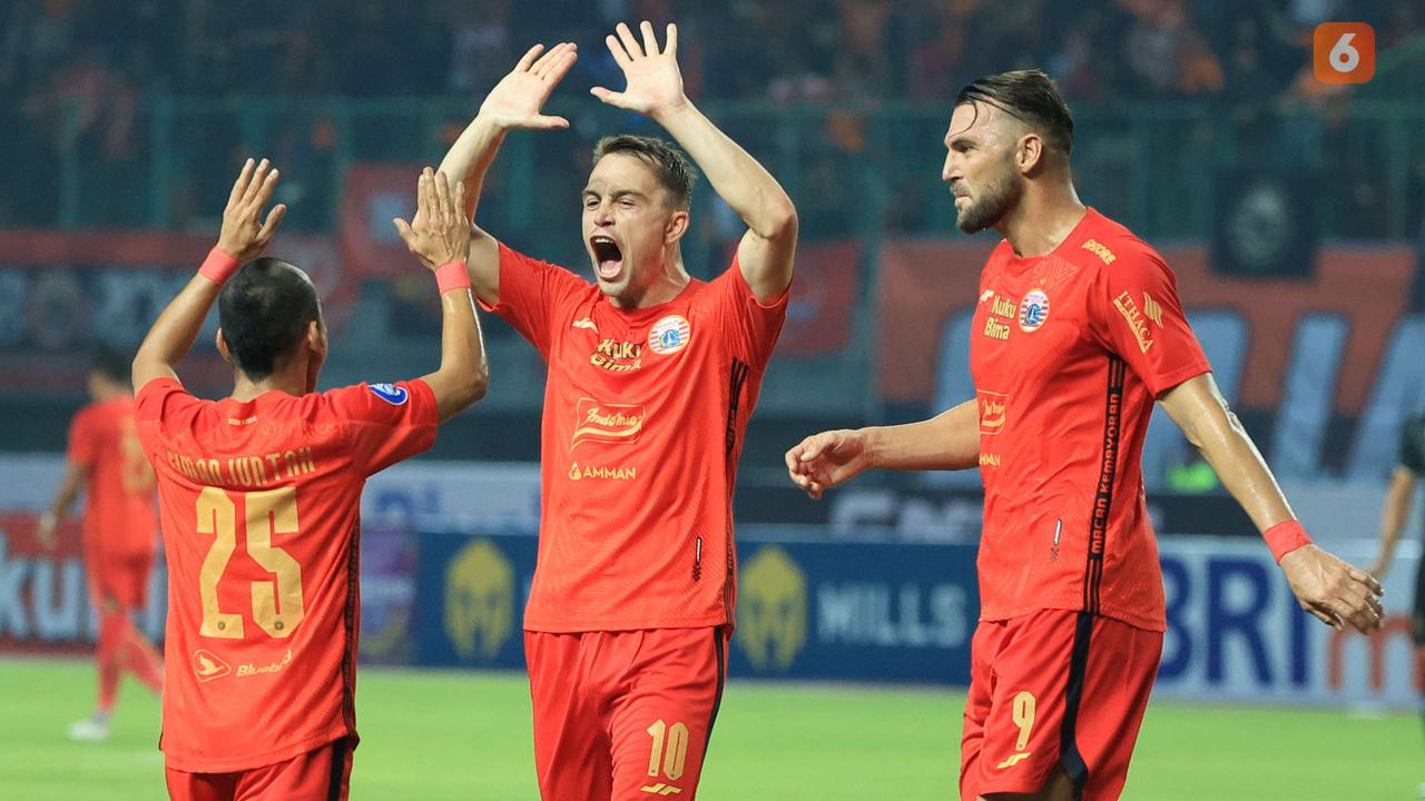 Persija Jakarta vs Bhayangkara FC - BRI Liga 1 2023/2024