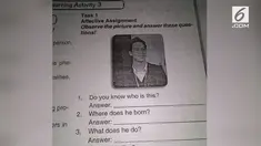 Daniel Mananta tiba-tiba ramai dibicarakan setelah wajahnya masuk dalam salah satu pertanyaan di ujian bahasa Inggris.