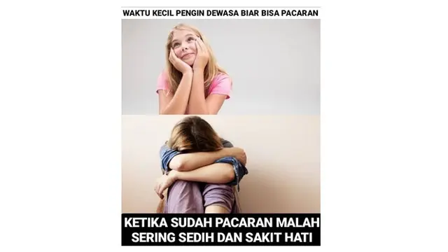 7 Meme Ekspektasi Anak Kecil Saat Dewasa Ini Banyak Dirasakan Orang