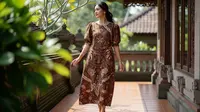 7 Model Daster dari Kain Jarik, Nyaman Dipakai dan Tetap Terlihat Anggun Sehari-hari