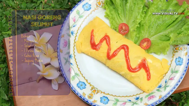 Menu Praktis Sahur, Nasi Goreng Selimut Penggugah Selera
