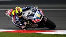 Sementara posisi ketiga latihan bebas kedua MotoGP Malaysia ditempati Hector Barbera yang menorehkan waktu 2 menit 9,414 detik, Jumat (28/10/2016). (AFP/Manan Vatsyayana)
