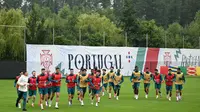 Di babak grup Euro 2024, Portugal membukukan dua kali kemenangan dan sekali kalah. (PATRICIA DE MELO MOREIRA/AFP)