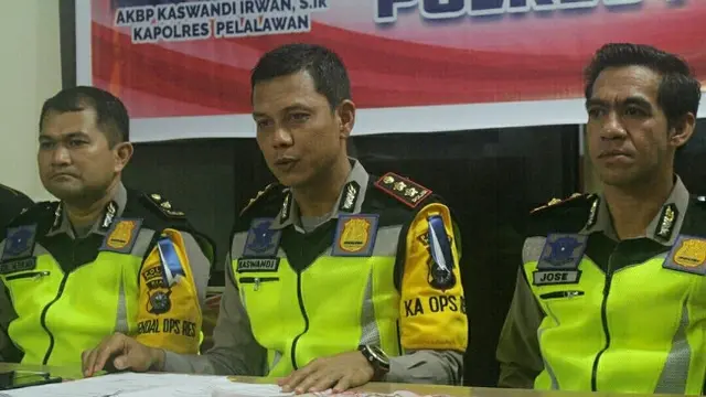 Kapolres Pelalawan Ajun Komisaris Besar Kaswandi Irwan SIK.