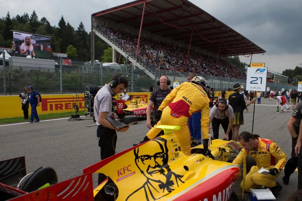 Sean Gelael, F2 GP Jerez