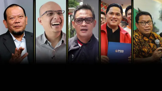Banner Infografis Siapa Bakal Duduki Kursi Panas Ketum PSSI 2023-2027? (Liputan6.com/Trieyasni)
