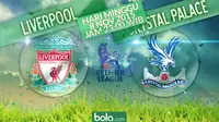 Liverpool vs Crystal Palace (Bola.com/Samsul Hadi)