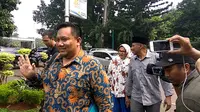 Fatimah Husein Assegaff atau Kak Ema memenuhi panggilan penyidik Ditreskrimsus Polda Metro Jaya (Liputan6.com/ Nafiysul Qodar)