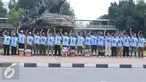 Komunitas Kretek melakukan aksi damai Terimakasih tembakau di Jakarta, Selasa (31/50). Dalam aksi tersebut mereka melakukan penolakan terhadap hari tanpa tembakau sedunia yang jatuh pada tagl 31 mei. (Liputan6.com/Angga Yuniar)