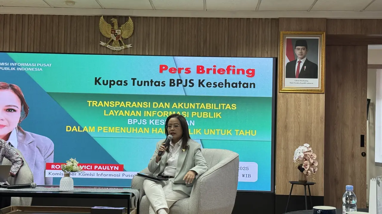 Komisioner Komisi Informasi (KI) Pusat Rospita Vici Paulin. (Liputan6.com/ Fauziah Basahil)