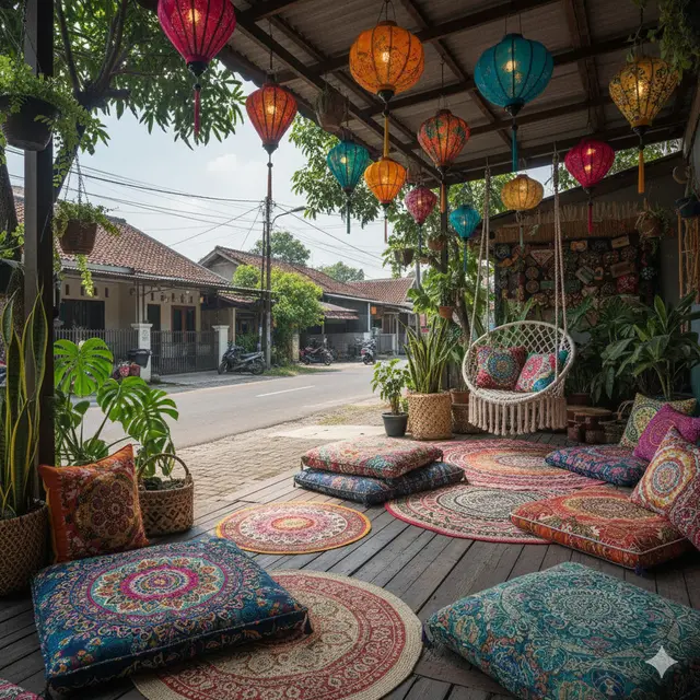 Desain Teras Rumah Hook Estetik