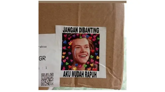 8 Imbauan Tulisan Paket Jangan Dibanting Ini Bikin Geleng Kepala