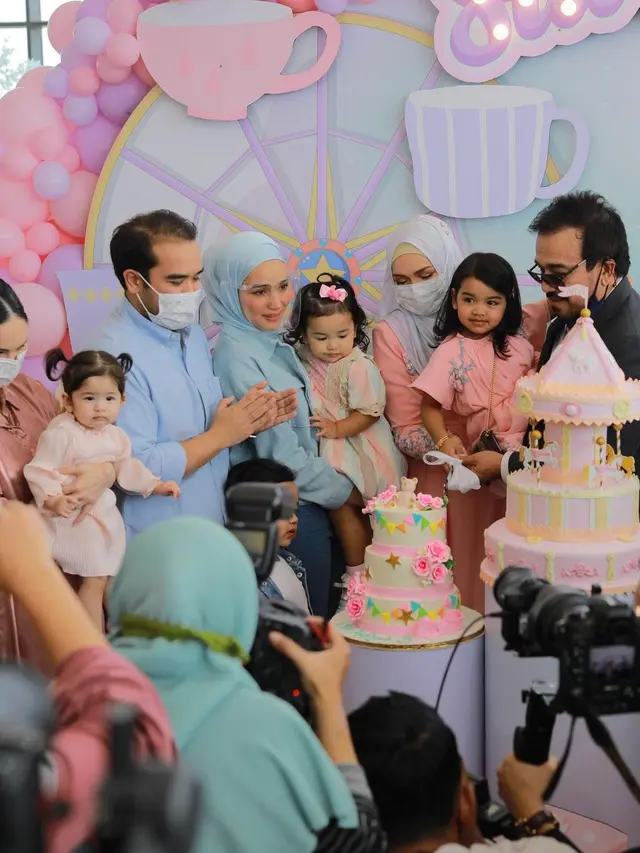 Momen Siti Nurhaliza Rayakan Ultah Anak yang Ke-3 Tahun, Berlangsung Meriah. (Sumber: Instagram/ctdk)