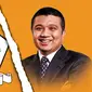 Banner Golkar Vs Erwin Aksa (Liputan6.com/Triyasni)