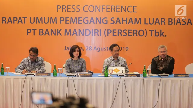RUPSLB Bank Mandiri Angkat Rionald Silaban Jadi Komisaris