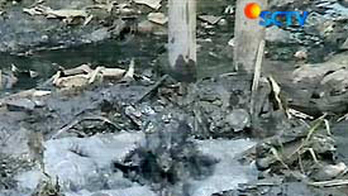 Semburan Lumpur Muncul di Kamal Muara