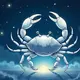logo ramalan zodiak cancer (sumber: AI generated)