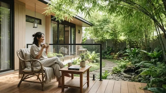 Menjadi Peneduh Alami di Sekitar Rumah (AI Generated)