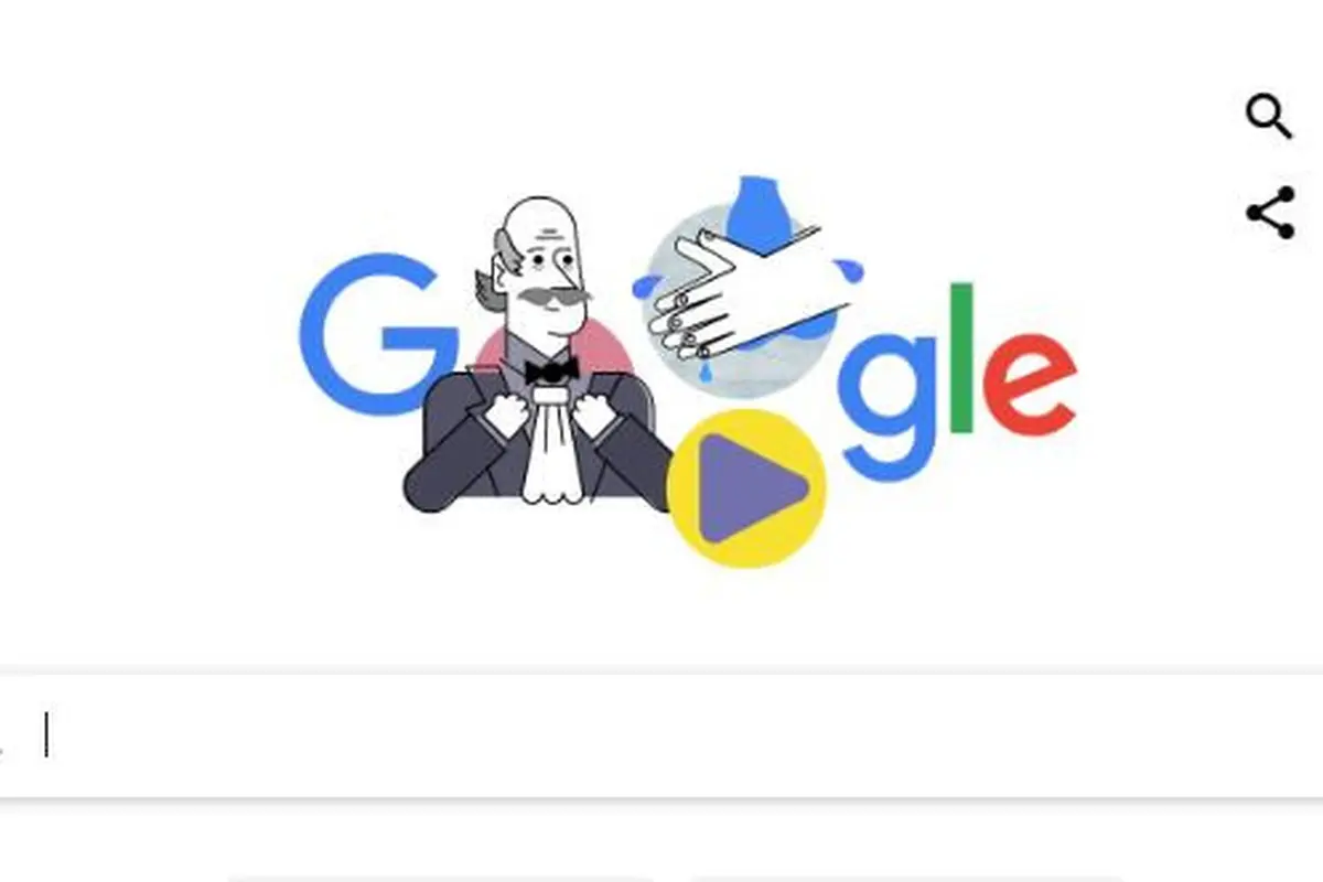 Google Doodle Tampilkan Ignaz Semmelweis